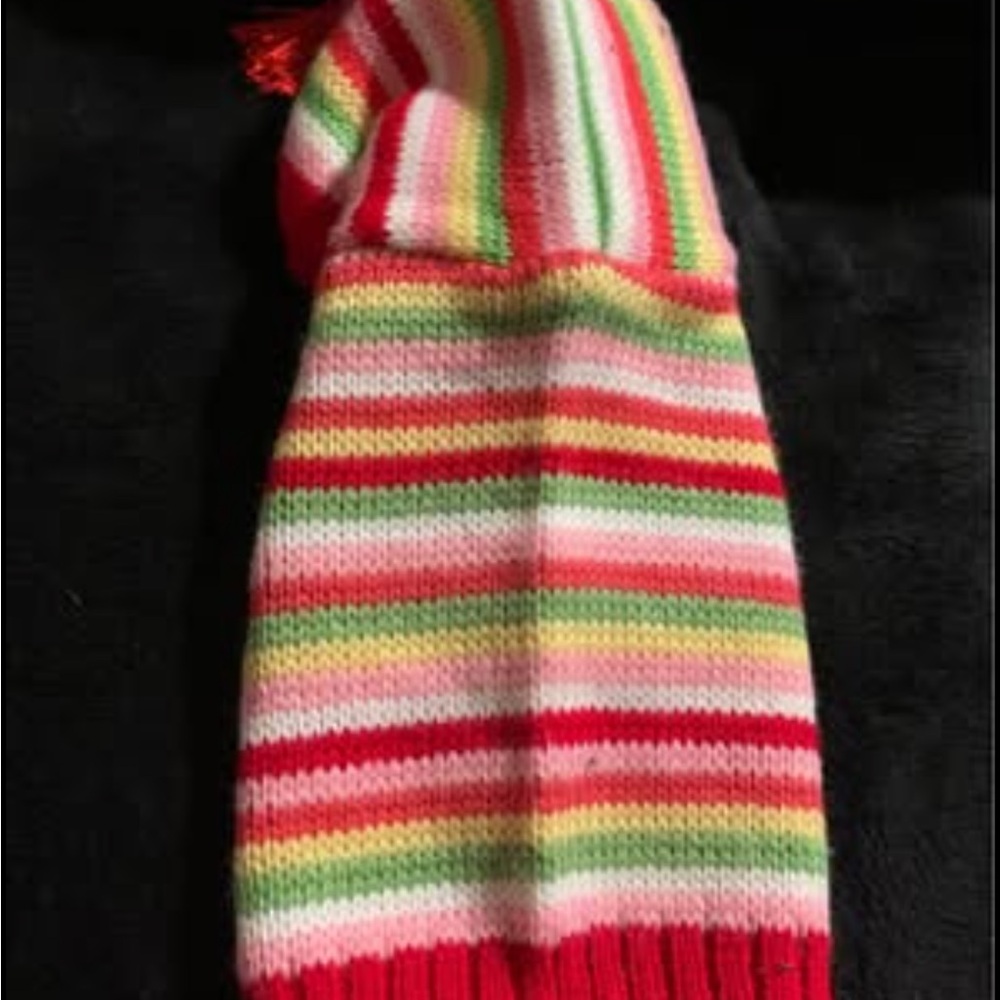 Dog outfit Sweater outfit Multicolor with hoodie Size X-small New